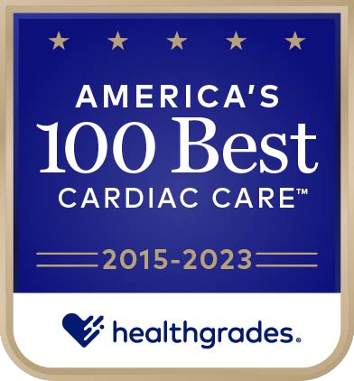 America‘s 100 Best Cardiac Care.